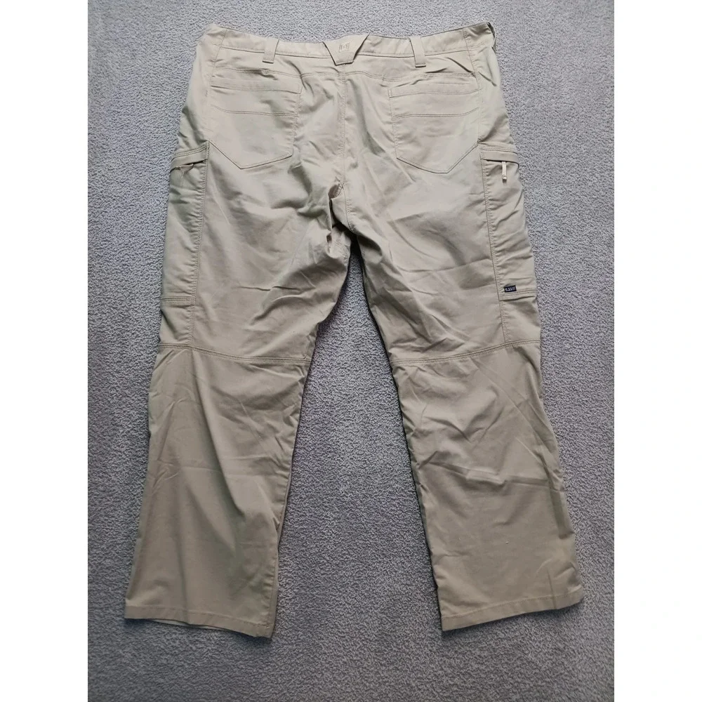 5.11 Tactical Men's Pants 44x30 Khaki Tan – Stretch Utility Work Hiking Outdoor
